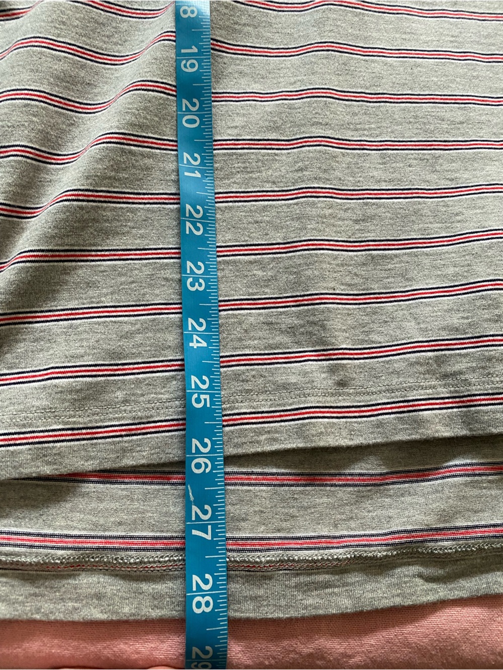 Thom Browne Striped Cotton-Jersey T-Shirt Gray Small - Picture 14 of 16